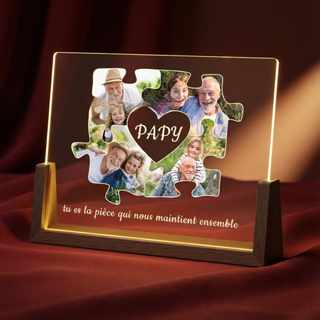 Customized U-shaped Night Light Festive Gift Ornament