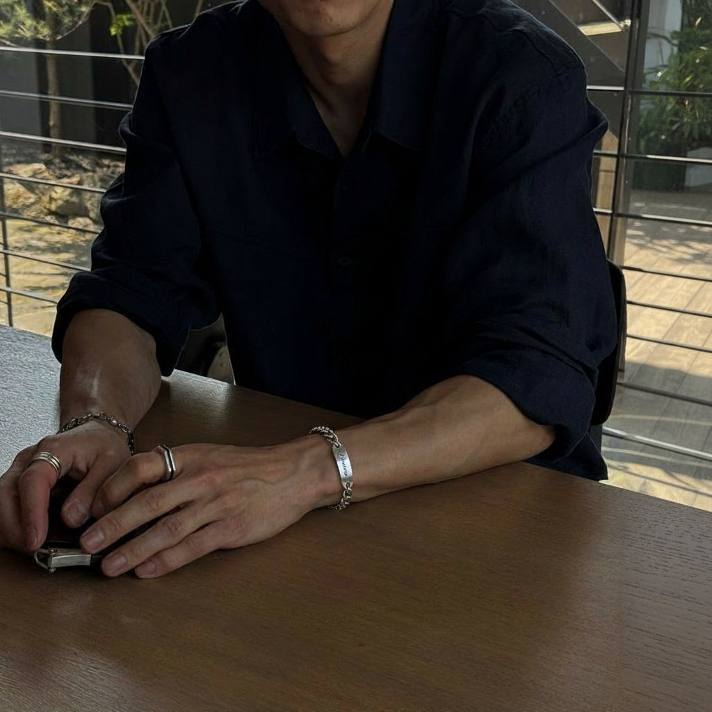 Men’s Signature Name Chain Bracelet