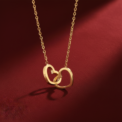 Forever Us Double Heart Necklace