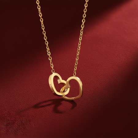 Forever Us Double Heart Necklace