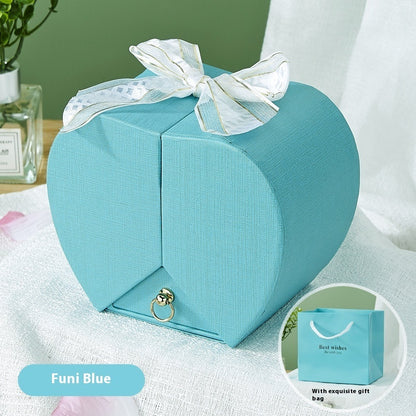 Eternal Rose Heart Jewelry Gift Box