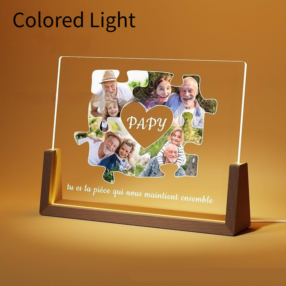 Customized U-shaped Night Light Festive Gift Ornament