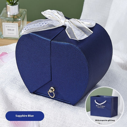 Eternal Rose Heart Jewelry Gift Box