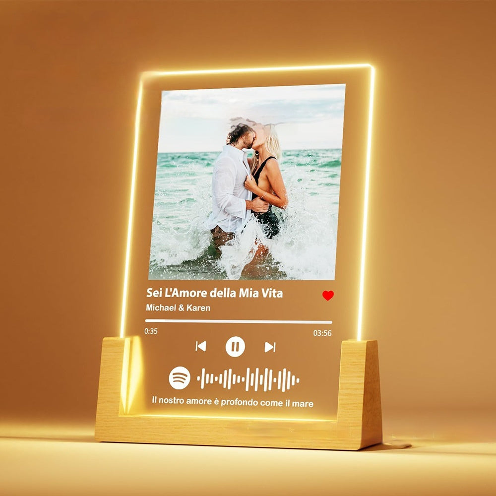 Customized U-shaped Night Light Festive Gift Ornament